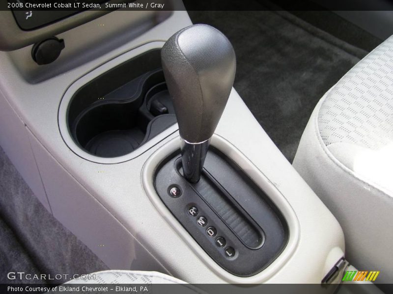 Summit White / Gray 2008 Chevrolet Cobalt LT Sedan