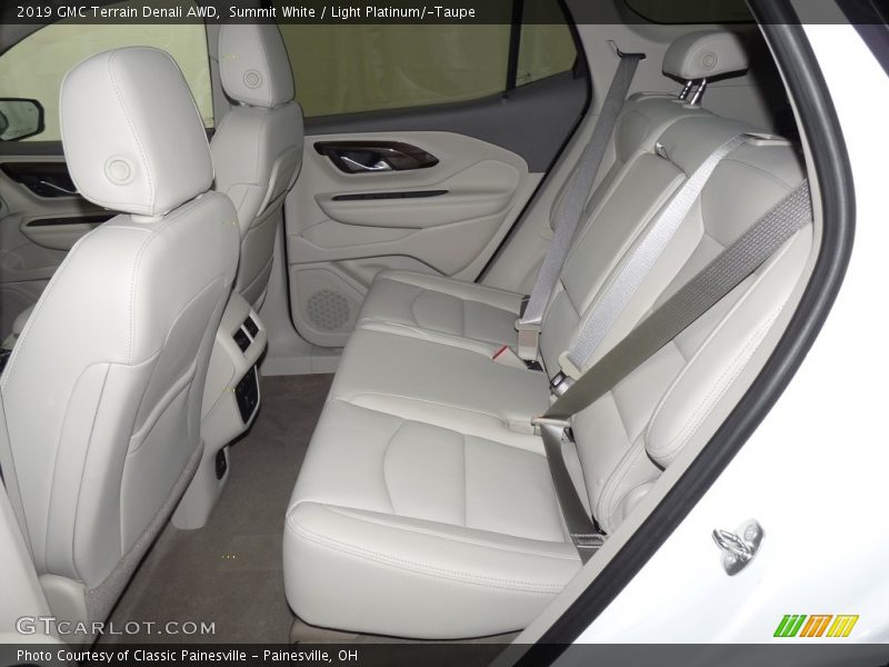 Rear Seat of 2019 Terrain Denali AWD