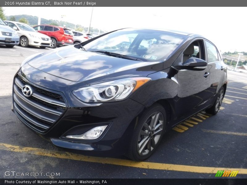 Black Noir Pearl / Beige 2016 Hyundai Elantra GT