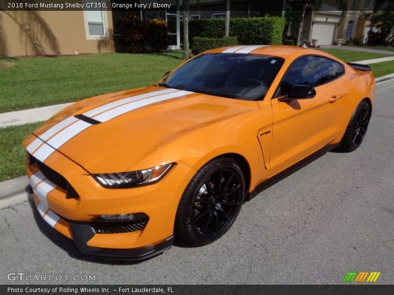 Front 3/4 View of 2018 Mustang Shelby GT350