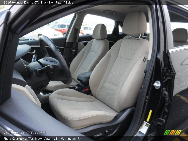 Black Noir Pearl / Beige 2016 Hyundai Elantra GT