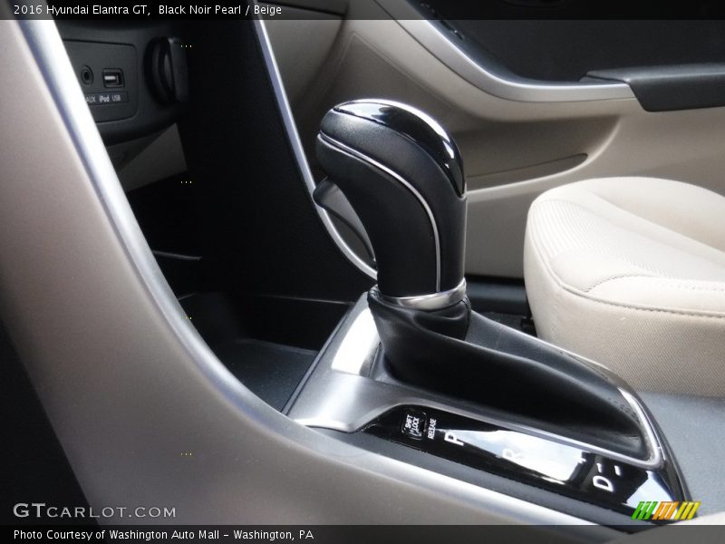 Black Noir Pearl / Beige 2016 Hyundai Elantra GT