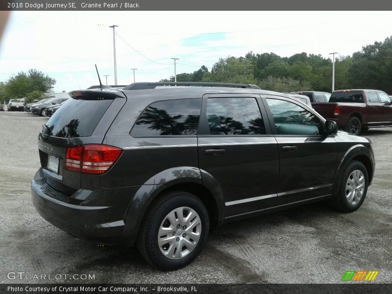 Granite Pearl / Black 2018 Dodge Journey SE