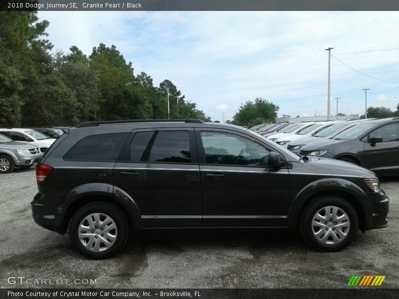 Granite Pearl / Black 2018 Dodge Journey SE