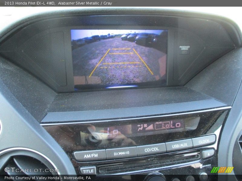 Alabaster Silver Metallic / Gray 2013 Honda Pilot EX-L 4WD