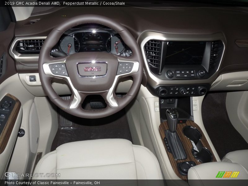 Pepperdust Metallic / Cocoa/Shale 2019 GMC Acadia Denali AWD