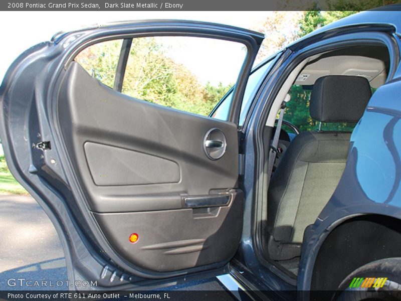 Dark Slate Metallic / Ebony 2008 Pontiac Grand Prix Sedan