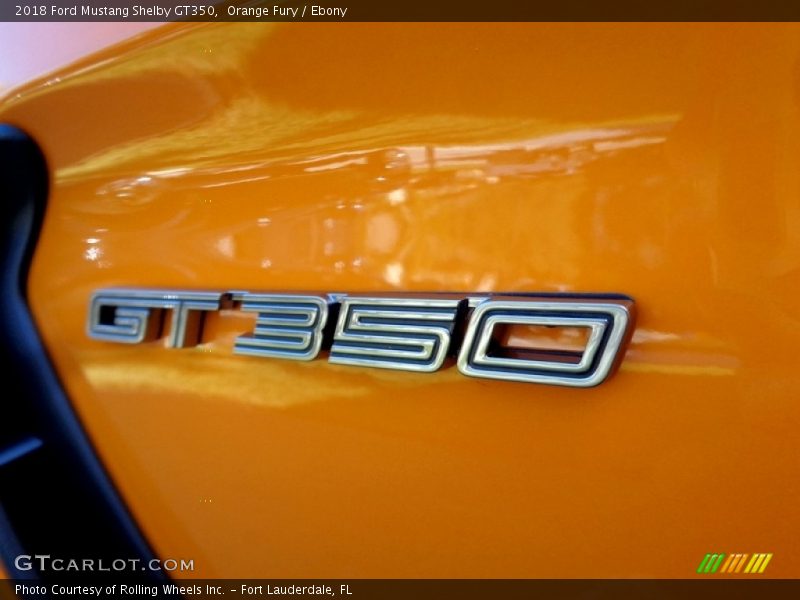  2018 Mustang Shelby GT350 Logo