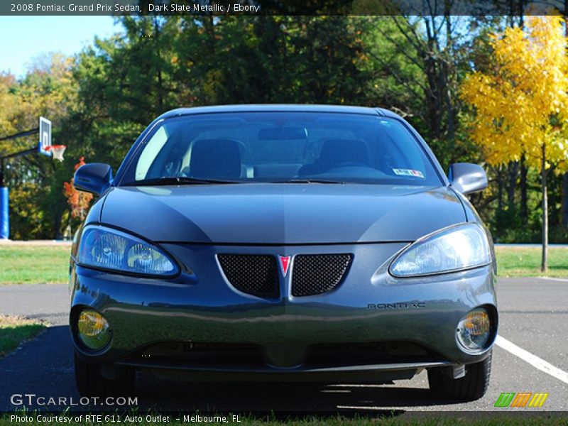 Dark Slate Metallic / Ebony 2008 Pontiac Grand Prix Sedan