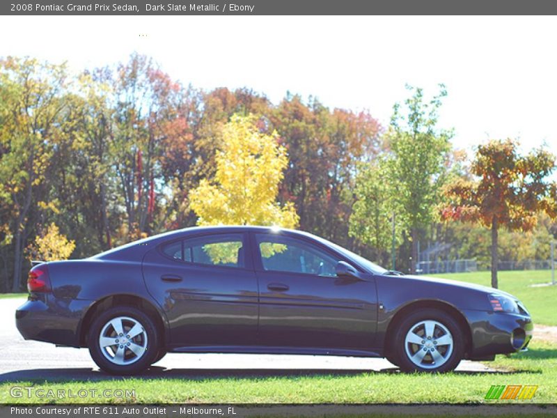 Dark Slate Metallic / Ebony 2008 Pontiac Grand Prix Sedan