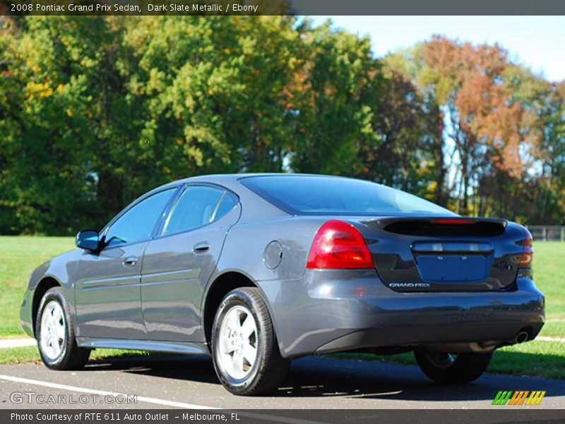 Dark Slate Metallic / Ebony 2008 Pontiac Grand Prix Sedan