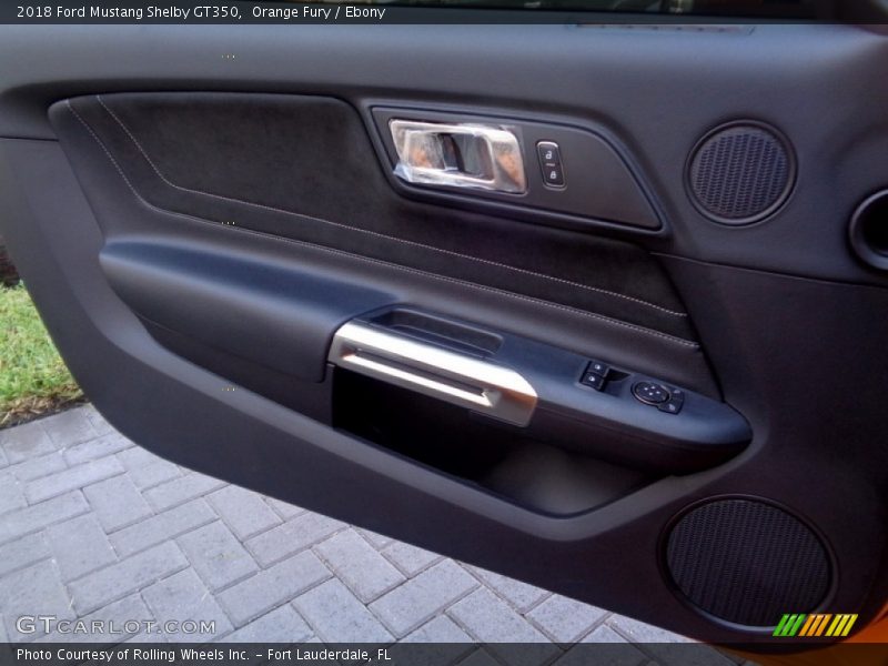 Door Panel of 2018 Mustang Shelby GT350