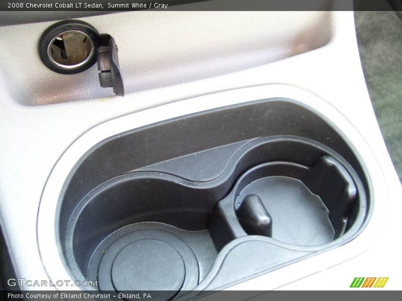Summit White / Gray 2008 Chevrolet Cobalt LT Sedan