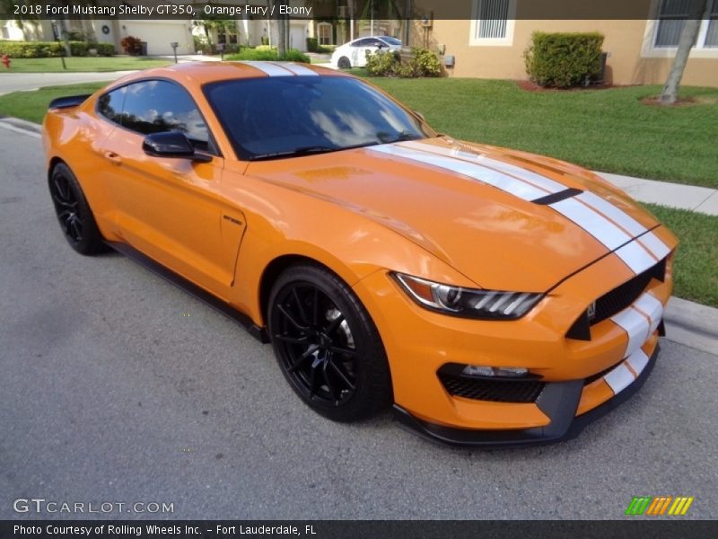  2018 Mustang Shelby GT350 Orange Fury