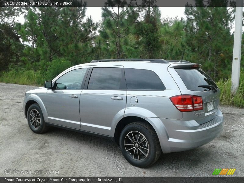 Billet / Black 2018 Dodge Journey SE