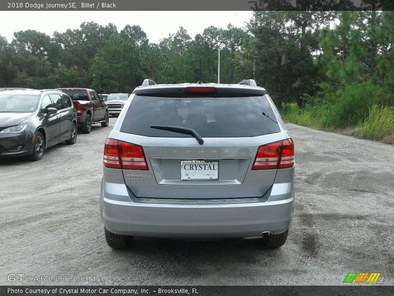 Billet / Black 2018 Dodge Journey SE