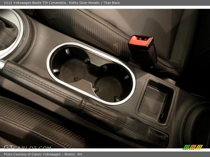 Reflex Silver Metallic / Titan Black 2013 Volkswagen Beetle TDI Convertible