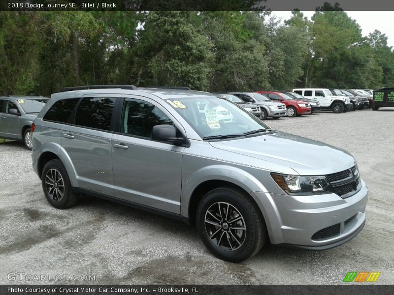 Billet / Black 2018 Dodge Journey SE