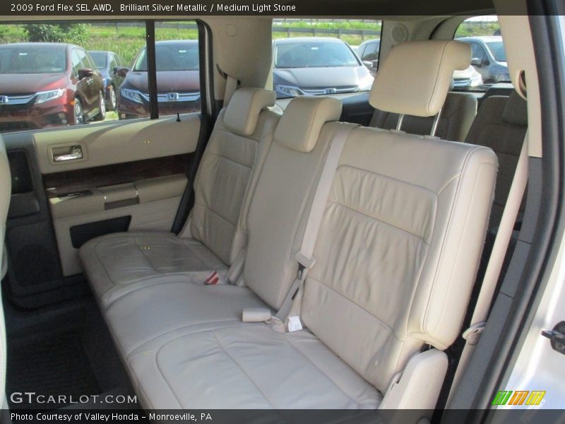 Brilliant Silver Metallic / Medium Light Stone 2009 Ford Flex SEL AWD