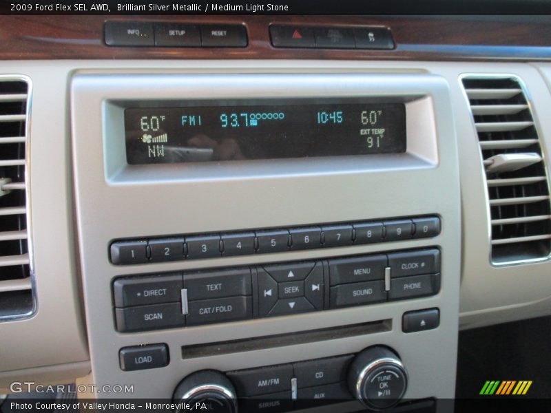 Brilliant Silver Metallic / Medium Light Stone 2009 Ford Flex SEL AWD