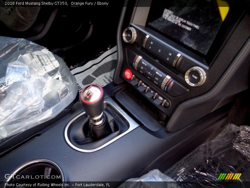  2018 Mustang Shelby GT350 6 Speed Manual Shifter