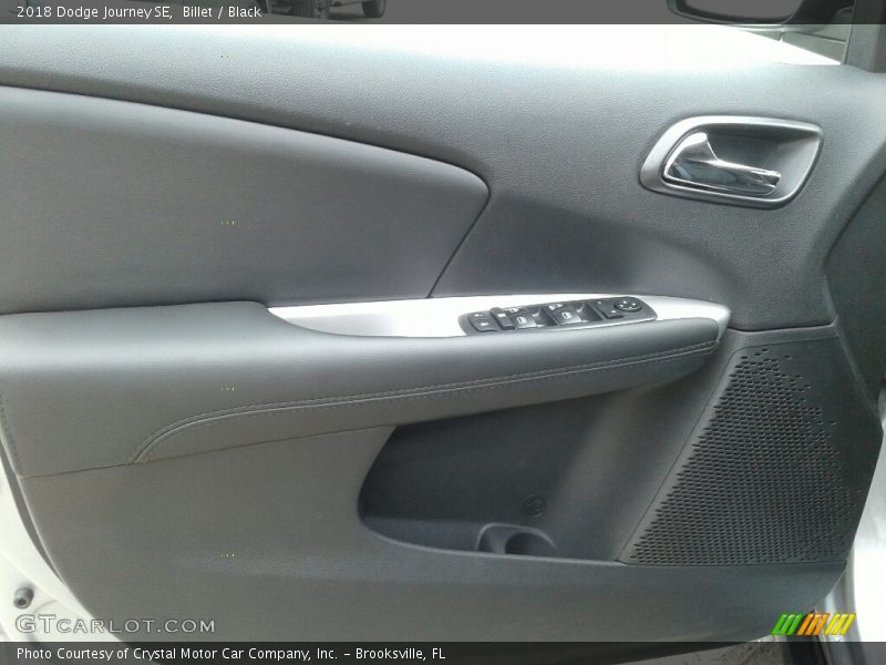 Billet / Black 2018 Dodge Journey SE