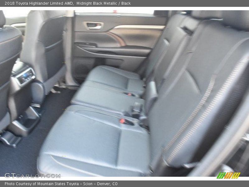 Midnight Black Metallic / Black 2018 Toyota Highlander Limited AWD