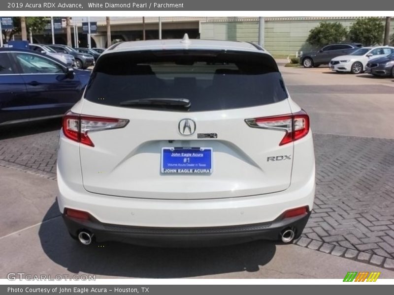 White Diamond Pearl / Parchment 2019 Acura RDX Advance