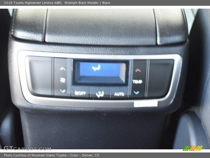 Midnight Black Metallic / Black 2018 Toyota Highlander Limited AWD