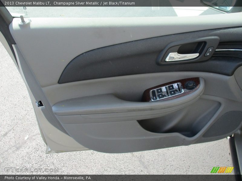 Champagne Silver Metallic / Jet Black/Titanium 2013 Chevrolet Malibu LT