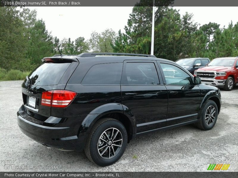 Pitch Black / Black 2018 Dodge Journey SE