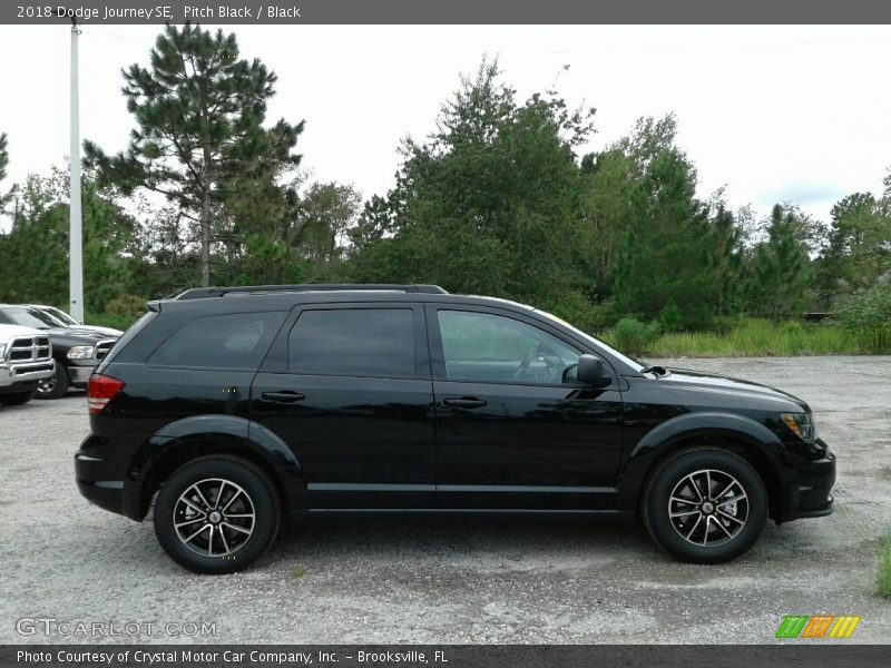 Pitch Black / Black 2018 Dodge Journey SE