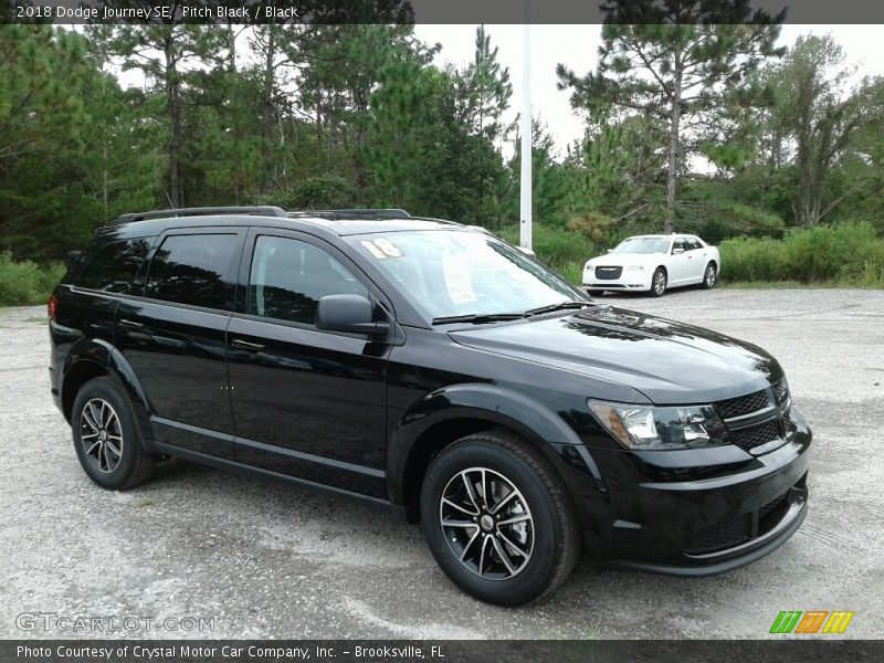 Pitch Black / Black 2018 Dodge Journey SE