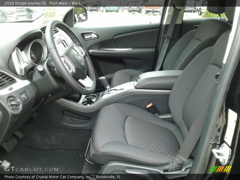 Pitch Black / Black 2018 Dodge Journey SE