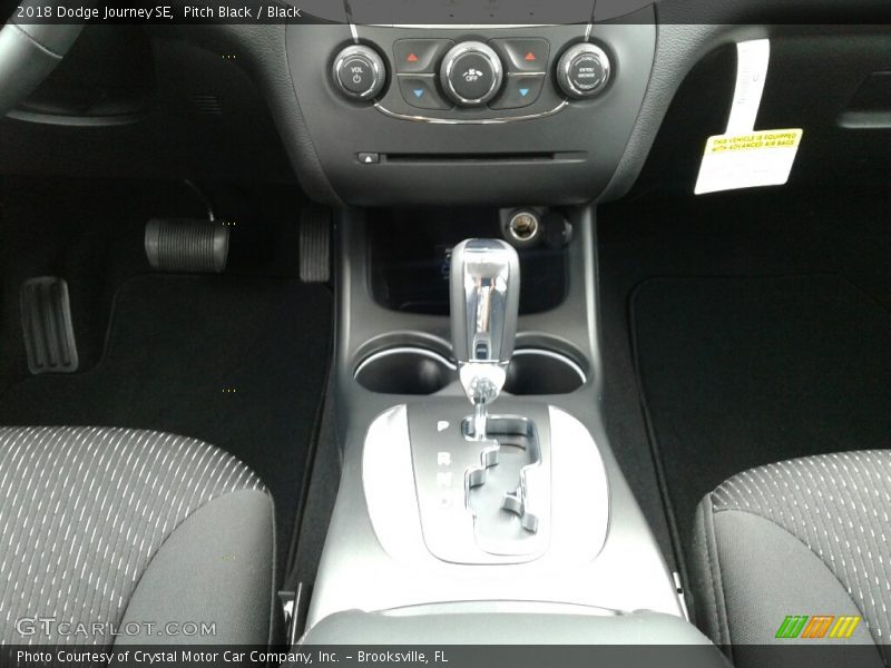 Pitch Black / Black 2018 Dodge Journey SE