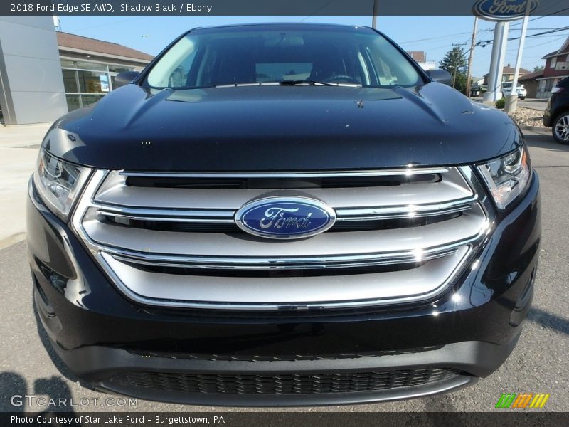 Shadow Black / Ebony 2018 Ford Edge SE AWD