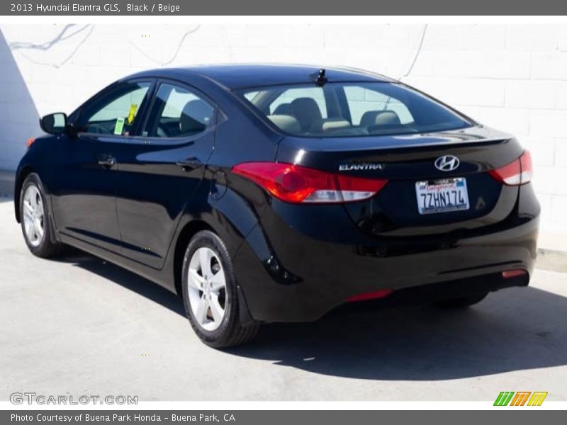 Black / Beige 2013 Hyundai Elantra GLS