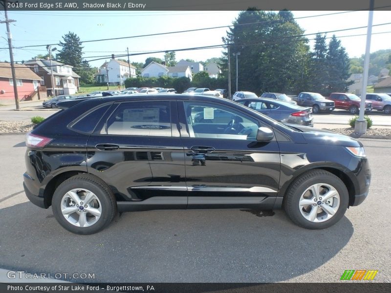 Shadow Black / Ebony 2018 Ford Edge SE AWD