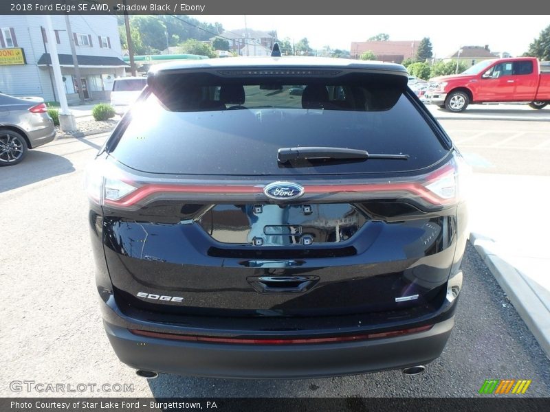 Shadow Black / Ebony 2018 Ford Edge SE AWD