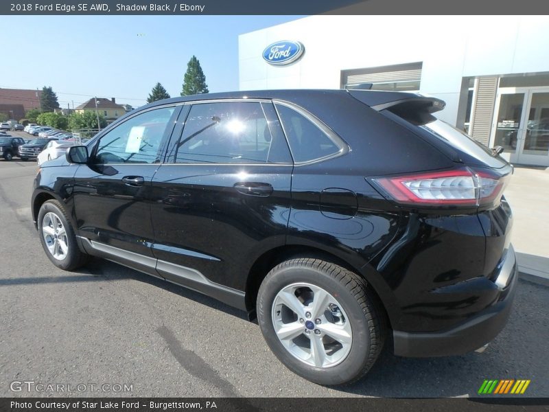 Shadow Black / Ebony 2018 Ford Edge SE AWD