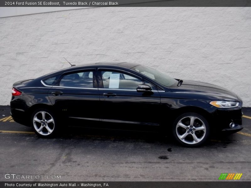Tuxedo Black / Charcoal Black 2014 Ford Fusion SE EcoBoost