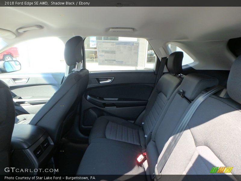Shadow Black / Ebony 2018 Ford Edge SE AWD