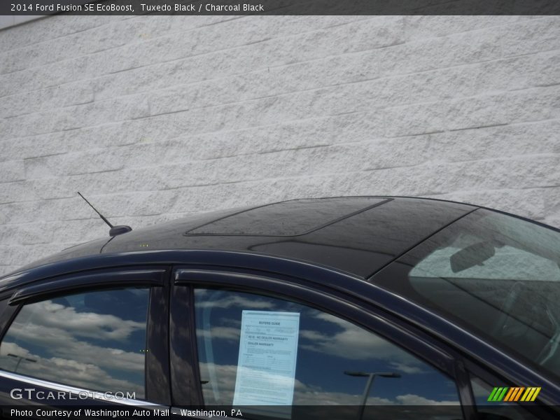 Tuxedo Black / Charcoal Black 2014 Ford Fusion SE EcoBoost