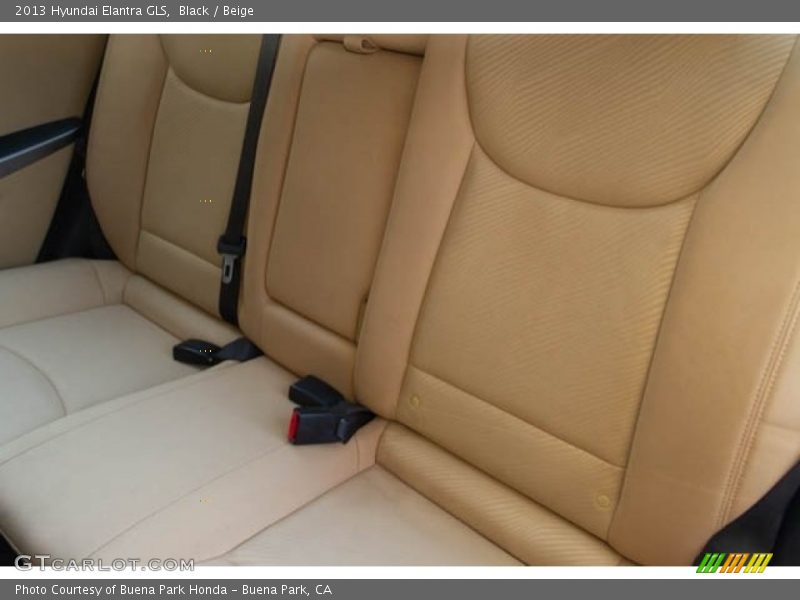 Black / Beige 2013 Hyundai Elantra GLS