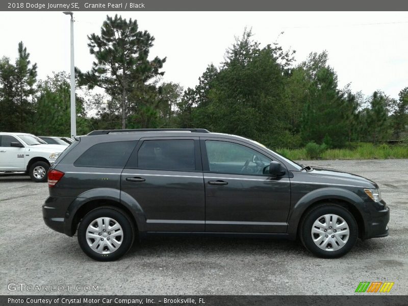 Granite Pearl / Black 2018 Dodge Journey SE