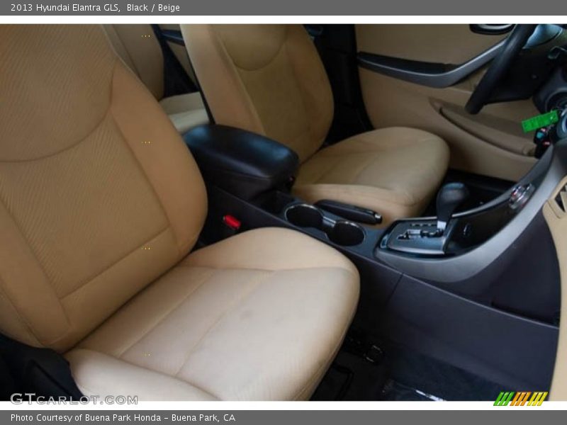 Black / Beige 2013 Hyundai Elantra GLS