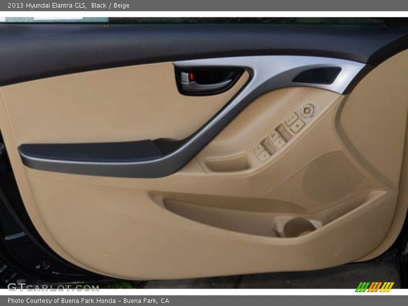 Black / Beige 2013 Hyundai Elantra GLS