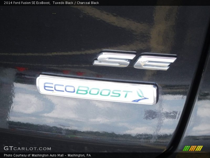 Tuxedo Black / Charcoal Black 2014 Ford Fusion SE EcoBoost