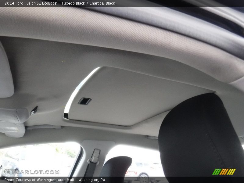 Tuxedo Black / Charcoal Black 2014 Ford Fusion SE EcoBoost