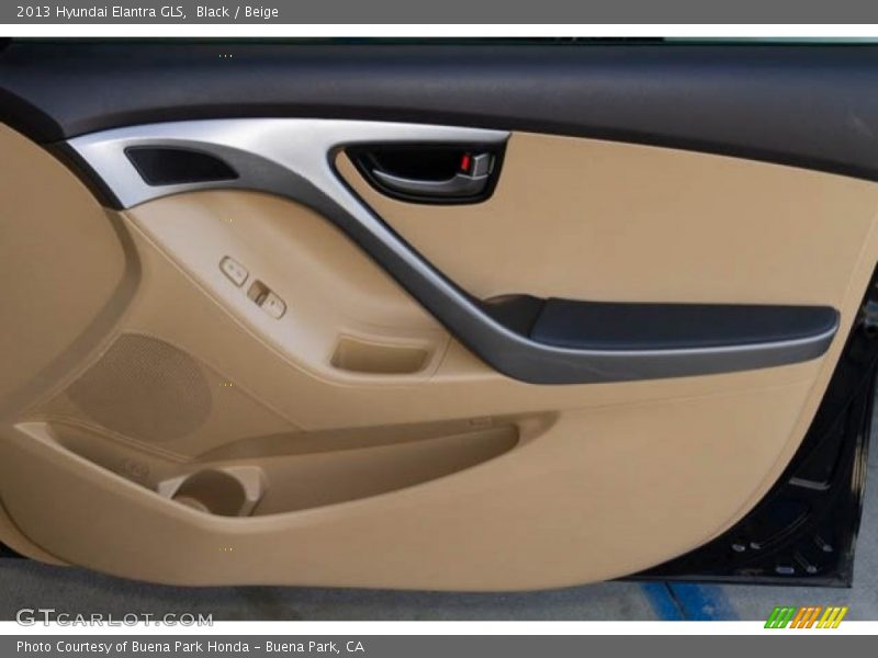 Black / Beige 2013 Hyundai Elantra GLS